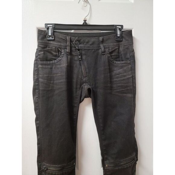 G-Star 3D Zips Knee Skinny Jeans 26 - Picture 3 of 10